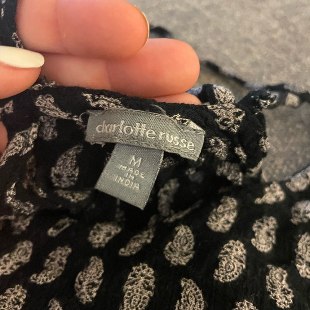Flowy Patterned  Tank Top - Picture 2 of 2